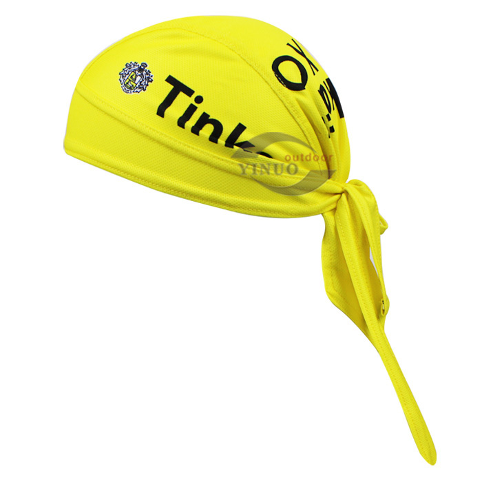 2015 Saxo Bank Tinkoff Bandana ciclismo amarillo